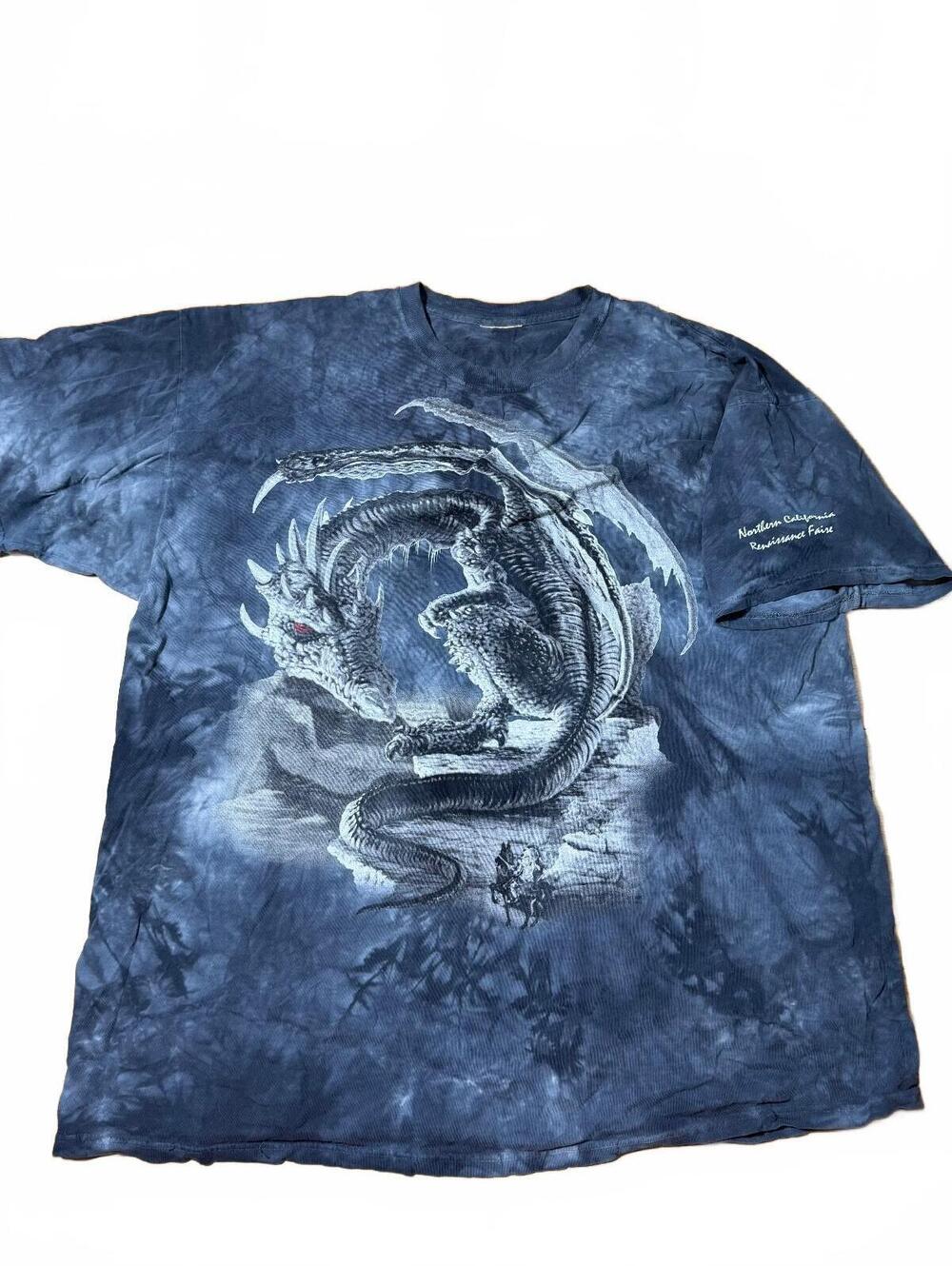 N. California Renaissance Faire The Mountain Dragon Tee Size 3XL